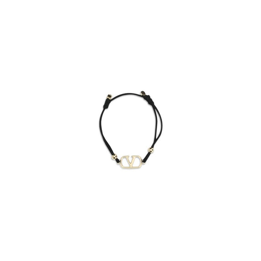 Valentino Garavani Black Polyester Bracelet