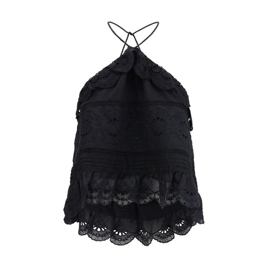 Marant Etoile Black Polyester Blouse