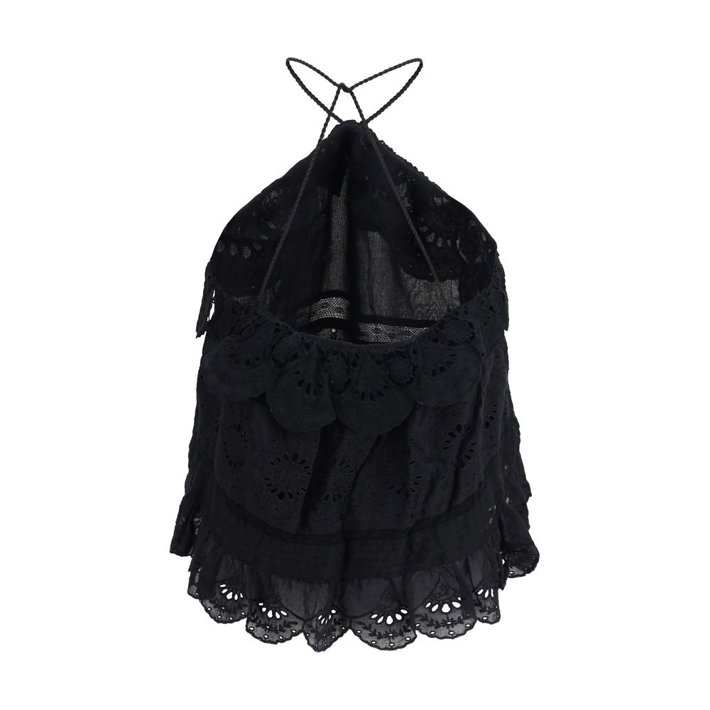 Marant Etoile Black Polyester Blouse