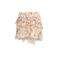 Marant Etoile Beige Viscose Mini Skirt