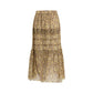 Marant Etoile Bicolor Cotton Long Skirt