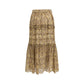 Marant Etoile Bicolor Cotton Long Skirt