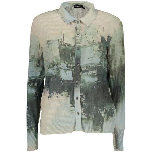 Desigual Verde Polyester Women Shirt