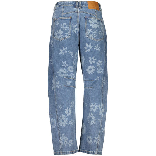Desigual Azzurro Cotton Women's Jean