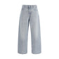 Our Legacy Blue Cotton High-Waisted Jean