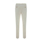 Brunello Cucinelli White Cotton Casual Pants