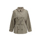 Marant Etoile Bicolor Cotton Trench Coat