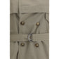 Marant Etoile Bicolor Cotton Trench Coat