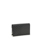 Saint Laurent Black Calf Leather Bos Taurus Wallet