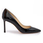Jimmy Choo Black Patent Leather Romy 85 Pumps