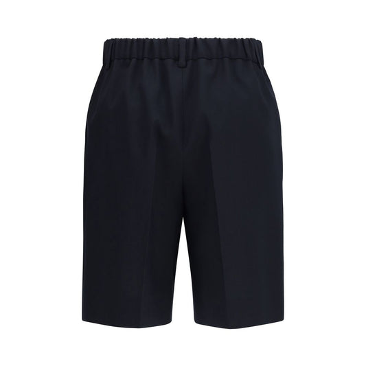 Gucci Black Cotton Short And Mini Shorts