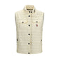 Moncler Grenoble Beige Polyamide Sleveless Jacket