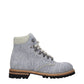 Eleventy Gray Fabric Ankle Boots