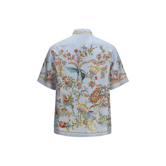 Etro Multicolor Silk Pattern Shirt