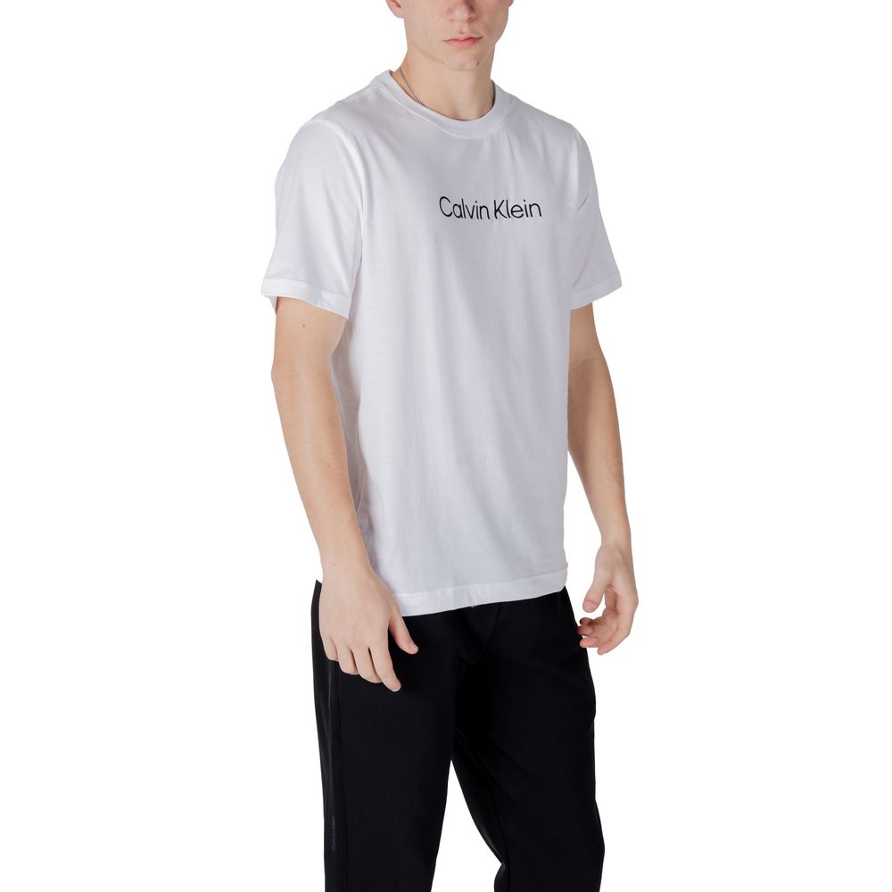 Calvin Klein Sport White Cotton T-Shirt