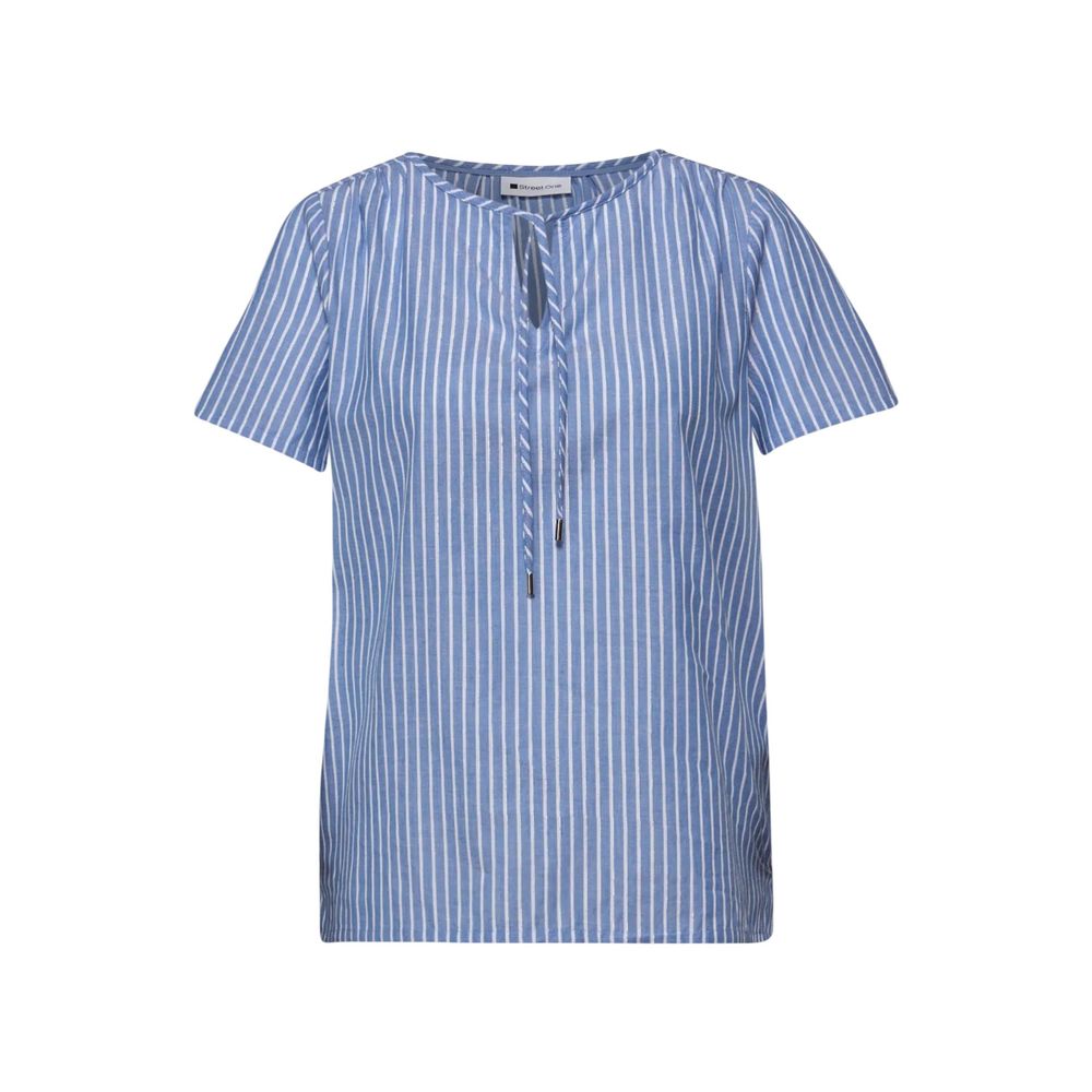 Street One Blue Cotton Blouse