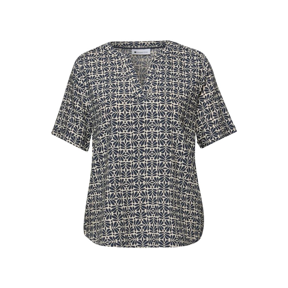 Street One Blue Viscose Blouse