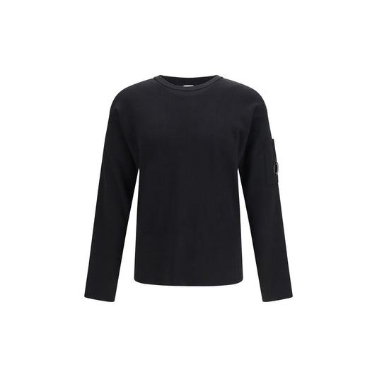 C.P. Company Black Cotton Sweatshirt