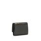 Ferragamo Black Calf Leather Bos Taurus Wallet