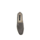 Giorgio Armani Gray Calf Leather Bos Taurus Slip-On Loafers