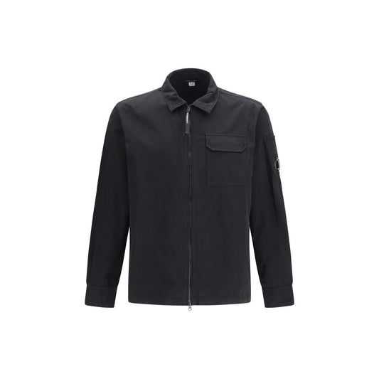C.P. Company Black Cotton Denim Jacket