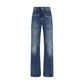 Our Legacy Blue Cotton Bootcut Jeans