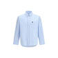 Ami Paris Blue Cotton Shirt