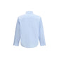 Ami Paris Blue Cotton Shirt