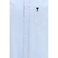 Ami Paris Blue Cotton Shirt