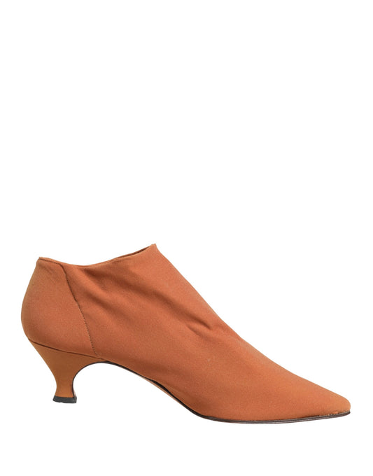 Dolce & Gabbana Brown Suede Ankle Boots Shoes