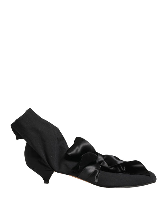 Dolce & Gabbana Black Suede Ankle Boots Shoes