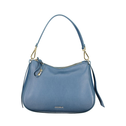 Coccinelle Blue Leather Handbag