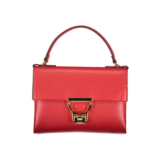 Coccinelle Red Leather Handbag