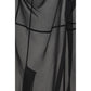 Prada Black Polyester Midi Skirt