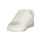 Calvin Klein White Polyester Athletic Sneakers