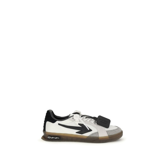 Off-White Multicolor Calf Leather Bos Taurus Low Top Sneakers