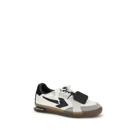 Off-White Multicolor Calf Leather Bos Taurus Low Top Sneakers