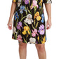 Dolce & Gabbana Floral Brocade Shift Mini Dress