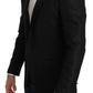 Dolce & Gabbana Slim Fit Martini Black Blazer Jacket