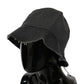 Costume National Chic Black Bucket Hat - Timeless Accessory