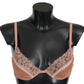 Ermanno Scervino Elegant Nude Lace Push-Up Bra