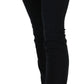 Costume National Chic Black Slim Fit Low Waist Denim