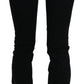 Costume National Chic Black Slim Fit Low Waist Denim