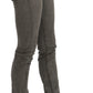 Costume National Chic Gray Slim Fit Cotton Jeans