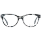 Police Elegant Grey Full-Rim Women's Eyeglasses