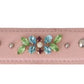 Dolce & Gabbana Stunning Pink Crystal Studded Leather Strap