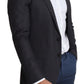 Dolce & Gabbana Black Wool Single Breasted Coat MARTINI Blazer