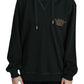 Dolce & Gabbana Dark Green Crown Embroidery Hoodie