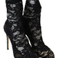 Dolce & Gabbana Black Lace Taormina Pumps Elegance Unleashed