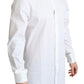 Dolce & Gabbana Elegant White Cotton Stretch Dress Shirt